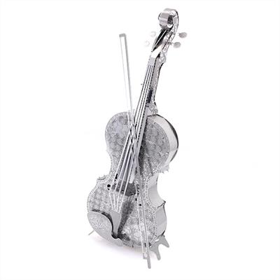 پازل فلزی   m12202 پازل فلزی   m12202(Violin (musical INSTRUMENT 3D METAL