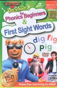 Preschool For Phonics Beginners & First Sight Words (دی‌وی‌دی)