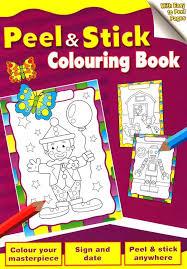 Butterfly - Peel & Stick Colouring Book