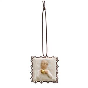 Heart of Gold metal Ornament 26204