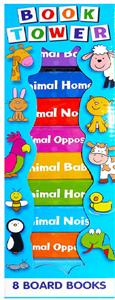 (Animal Book Tower (8 Board Books