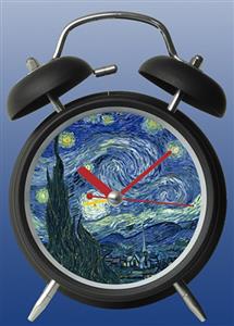 Clock Van Gogh Starry Night CLO12