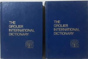 The grolier international dictionary 2 )2جلدي2جلدي(