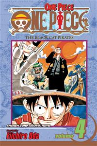 One Piece Vol 4 The Black Cat Pirates