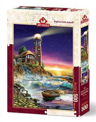 پازل 500 قطعه Sunset by the Lighthouse 4201