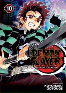 (مانگا)  Demon Slayer vol 10