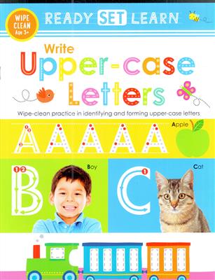 Ready Set Learn Write Upper Case Letters