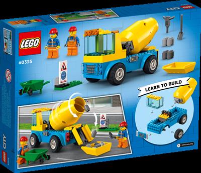 لگو Lego Ciity Cement Mixer Truck 60325