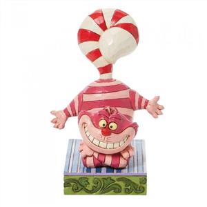 Cheshire Cat Candy Cane Tail Figurine 6008984