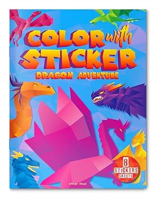 (Dragon Adventure (Color with Sticker