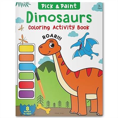 (Dinosaurs (Pick and Paint Coloring Activity Book