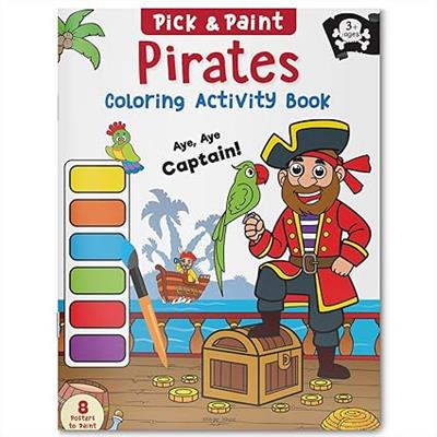 (Pirates (Pick and Paint Coloring Activity Book