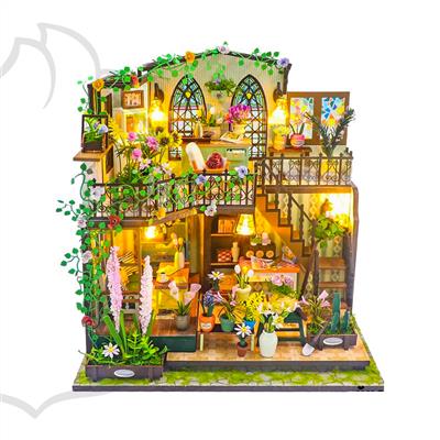کیت ساخت خانه مینیاتوری Darcy Flower House M2322