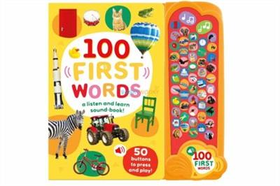 (100First Words (A Listen and Learn Sound Book