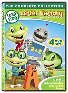 Letter Adventures Factory Leap Frog (دی‌وی‌دی)