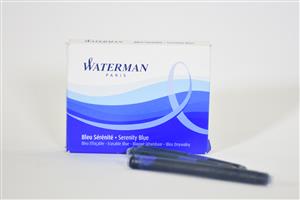 جوهر فشنگی 8 عددی آبی Waterman S0110860